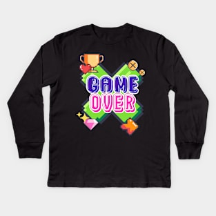 Game Over Kids Long Sleeve T-Shirt